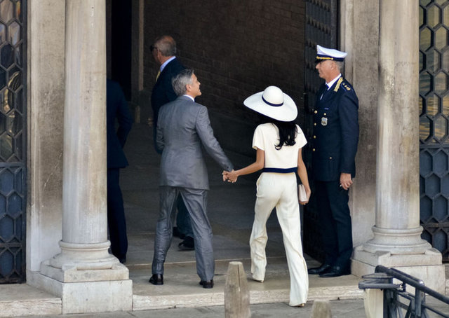 GEORGE CLOONEY - AMAL ALAMUDDIN