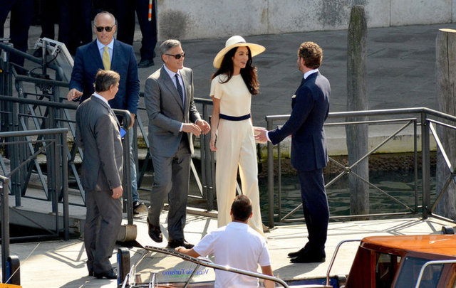 GEORGE CLOONEY - AMAL ALAMUDDIN