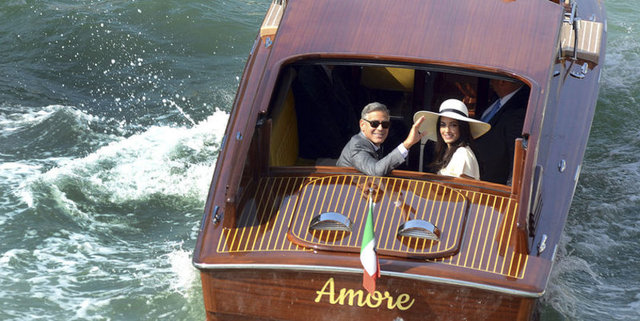 GEORGE CLOONEY - AMAL ALAMUDDIN
