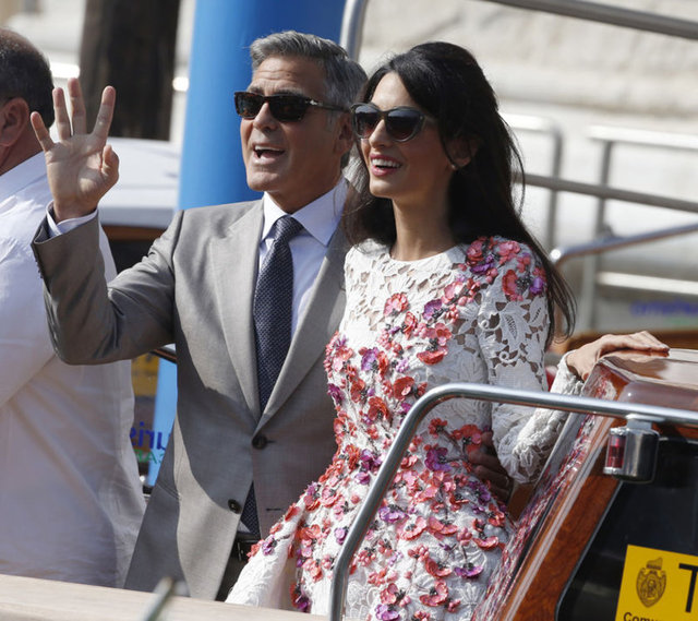 GEORGE CLOONEY - AMAL ALAMUDDIN