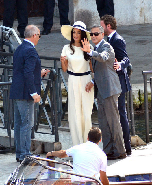 GEORGE CLOONEY - AMAL ALAMUDDIN