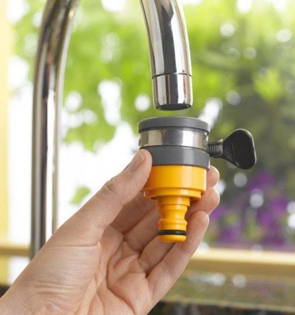 Musluklarınızın ucuna yağmurlama aparatı takınız.