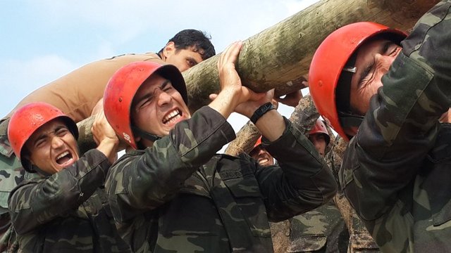 Dünyada ve özellikle de ABD'de Akademi Sancak isimli özel savunma şirketine benzer profesyonel askeri eğitim şirketlerinden çok sayıda var.