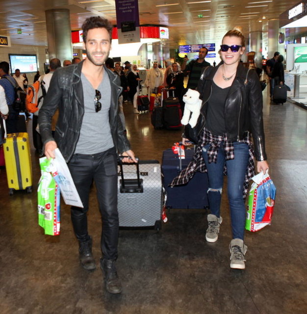 Derya Şensoy ve Seçkin - Özdemir, bayram tatilini Almanya'da geçirdi.