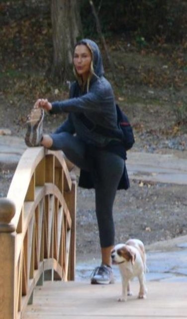 Hülya Avşar, formunu korumak için elinden geleni yapıyor.