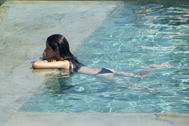 ABD'nin ünlü müzik grubu The Fifth Harmony'nin üyeleri Brezilya'nın Rio de Janeiro kentinde tatil yapıyor.