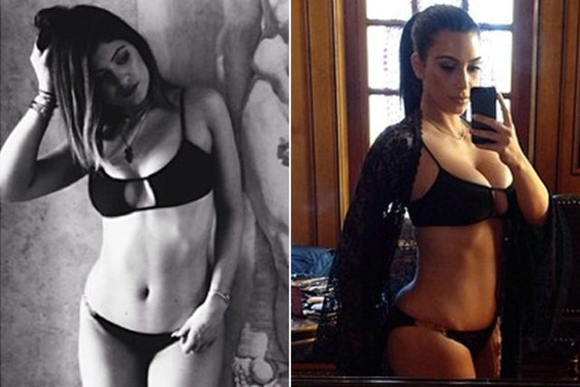 Kim Kardashian'ın 17 yaşındaki kız kardeşi Kylie Jenner, ablasının izinden gidiyor.