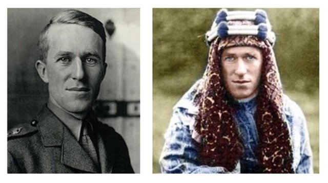 1916 - 1918 yıllarında Osmanlı İmparatorluğu'na karşı yürütülen Arap Ayaklanmasında, Birleşik Krallık irtibat subayı olarak aldığı görev nedeniyle Arabistanlı Lawrence olarak tanınmıştır.