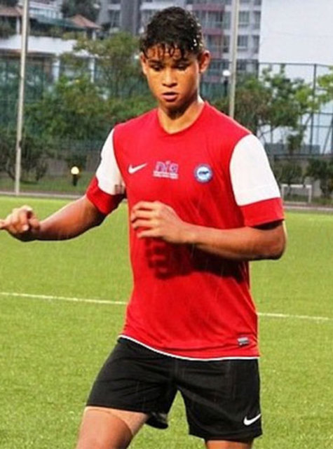 Irfan Bin Fandi Ahmad / Singapur / 13 Ağustos 1997 / Hücum