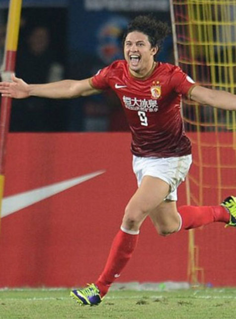 Li Zhongyi / Guangzhou Evergrande / Çin / 4 Nisan 1997 / Orta saha