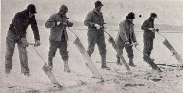 Buz Kesicilik: Buzdolapları henüz üretilmemişken donmuş nehirlerden buzları kesip evlerde ve sanayide kullanılması için satan kişiler vardı, bu işi yapan kişilere buz kesici denilirdi.