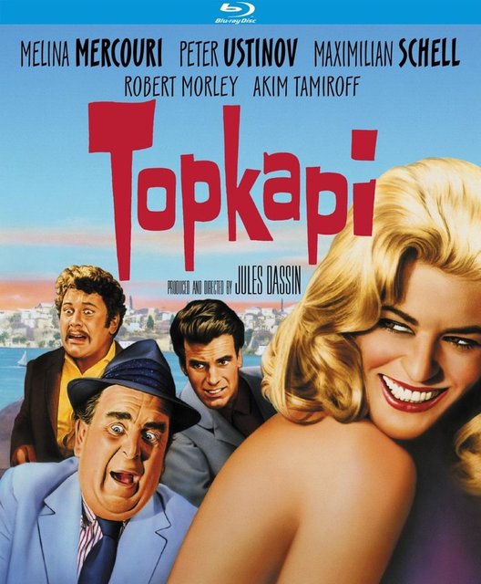 3. Topkapı (1964) - "Gün ışığı" adlı romandan sinemaya uyarlanan filmde, dünyaca ünlü, paha biçilmez elmas ve zümrüt kaplı hançerin Topkapı Sarayı Müzesi'nden çalınması anlatılıyor.