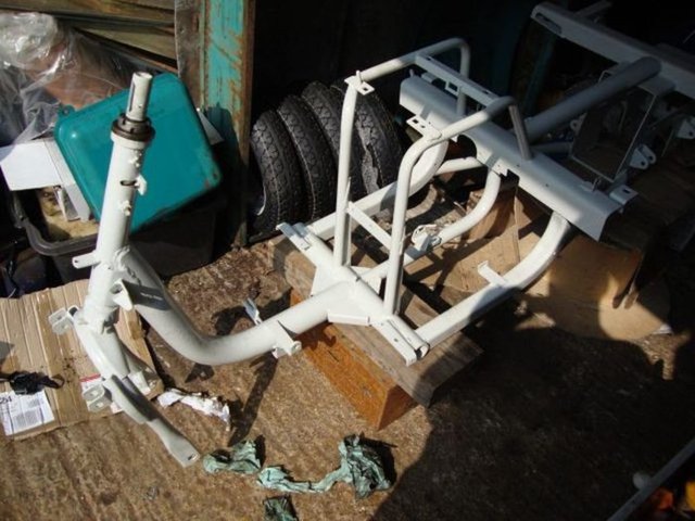 İşte kare kare motosikletin eve dönüşümü...