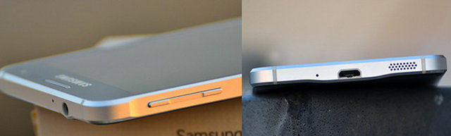 Metal çerçeve ile sunulan Samsung Galaxy Alpha, 6.7 milimetrelik inceliğiyle samsungun en ince telefonlarından biri.  -  -