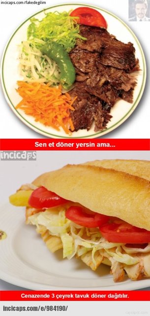 Olayın sosyal medyada ses getirmesinin ardından konu ile ilgili caps'ler yapıldı.