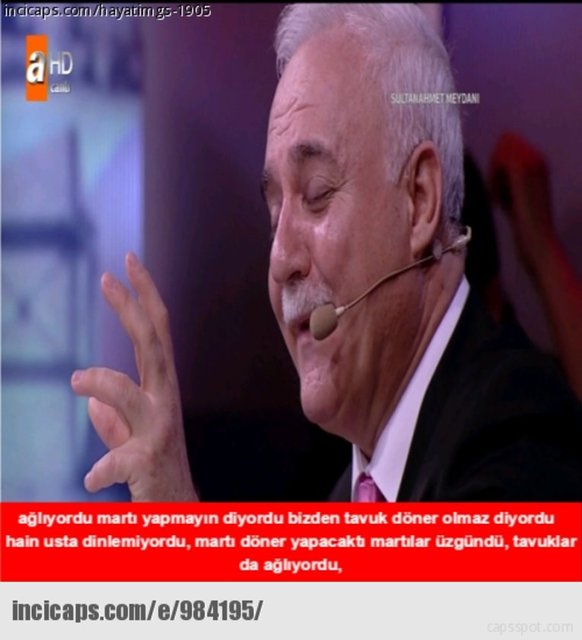 İşte o caps'ler...