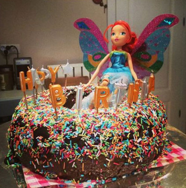 TINKER BELL'Lİ ÖZEL PASTA