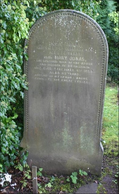 10. Mary Jonas (33 çocuk) - 1800lerde, İngiltere'de yaşamış olan döşemeci olarak çalışan Mary Jonas 1899'da 85 yaşında öldüğünde İngiltere'deki Overleigh Mezarlığı'na kocasının yanına gömüldü. Çiftin mezar taşlarına şu ilgi çekici not yazıldı: