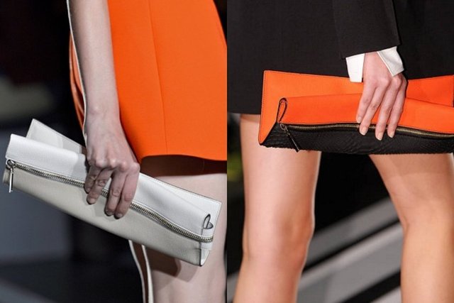 Katlanan clutch'lar gündüzleri de kullanışlı olduğu için elinizden düşmeyecek.