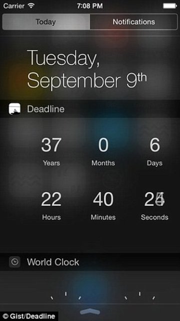 Ölüm tarihini hesaplayan iPhone uygulaması bile yapıldı
