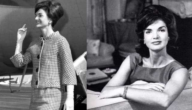 John F. Kennedy'nin eşi Jackie O'nun saçları