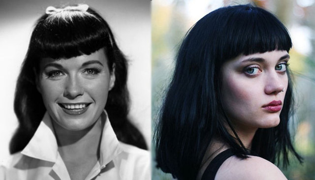 Bettie Page ve ikon haline gelen saç kesimi