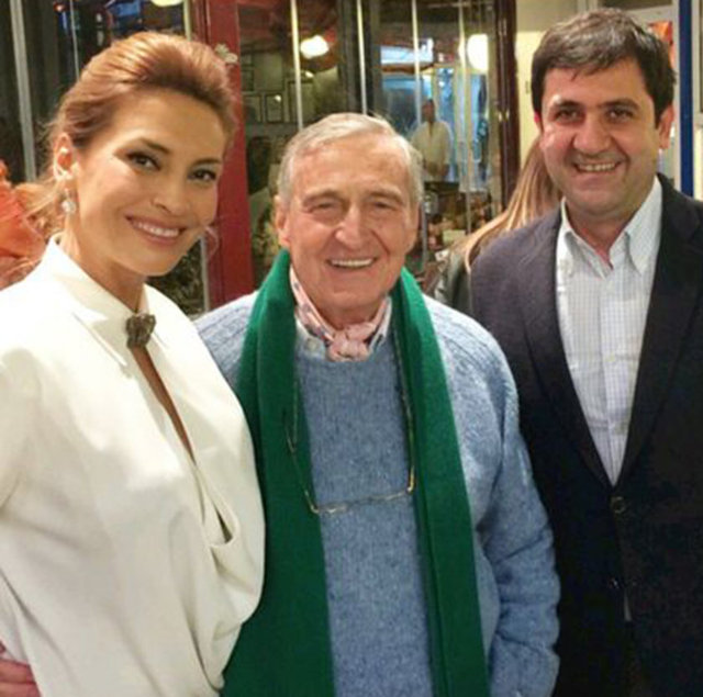 ŞÜKRAN GÜZELİŞ, RAHMİ KOÇ, EMİL GÜZELİŞ