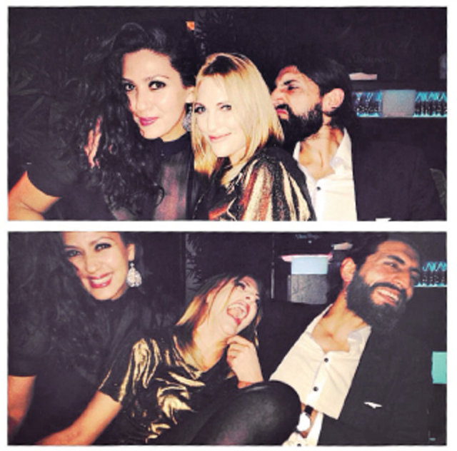 Uzerli'nin Acar'ın kucağına yattığı fotoğraf, birkaç saatte 20 binin üzerinde 'like' alırken bazı hayranları oyuncunun verdiği pozu eleştirdi.