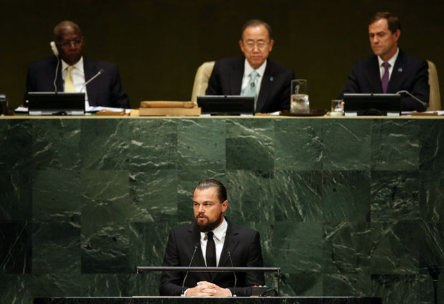 3. Bu yılki BM İklim Zirvesi'nde konuşma yaptı.