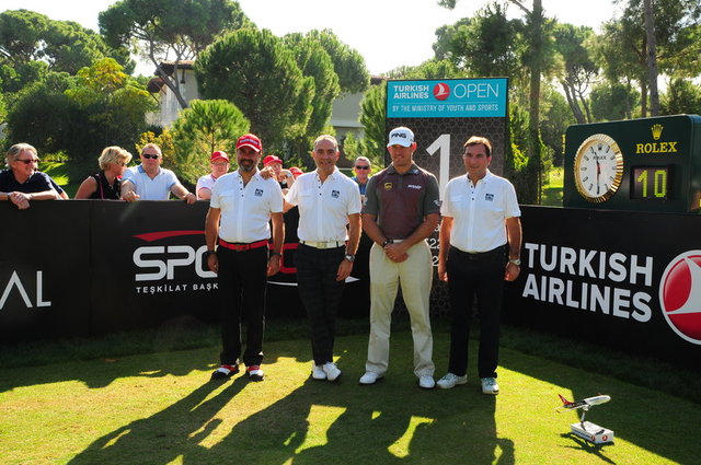 ALİ NURİ TÜRKER, ERHAN KAMIŞLI, LEE WESTWOOD, KIVANÇ OKTAY