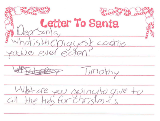 20. Noel Baba'dan ve Diş Perisi'nden gelen sayısız mektup sayesinde el yazınız gözle görülür şekilde düzelecek.