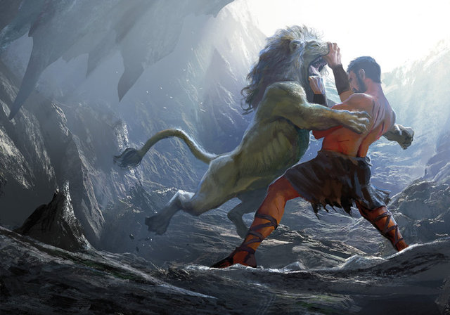 Canavar aslanla amansız bir mücadele veren Herkül, bu savaştan galip çıkmasını bilen taraf olmuş. Herkül'ün bu zaferini kutlamak için bu bölgede iki yılda bir Nemea Zeus'u onuruna Nema oyunları düzenlenirmiş.