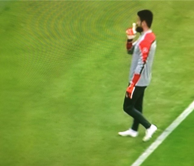 - Ülkemizin ahlak seviyesinin geldiği noktanın bariz örneği Milli Takım'ın kalecisine küfür eden taraftar ve Stadı terk eden Volkan Demirel.