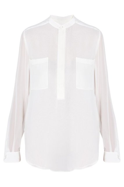 İpek bluz. Beyaz renkli ipek bir bluz ile ofis sonrası geceye devam edebilmenizi sağlayan kilit bir parça olacaktır. Her kadının dolabında olmalı diyorum.