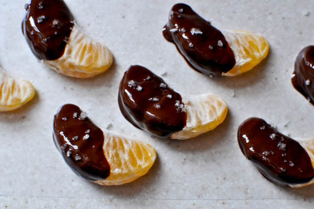 Chocolate Dipped Clementines: Çikolataya batırılmış mandalina