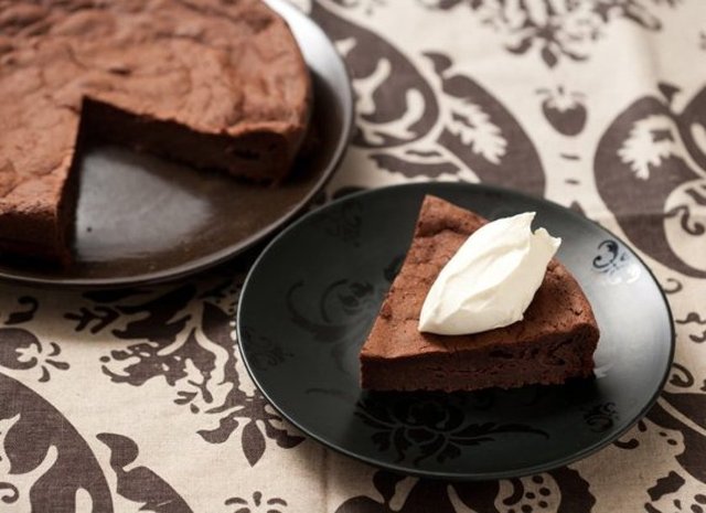 Flourless Chocolate Cake: Unsuz çikolatalı pasta