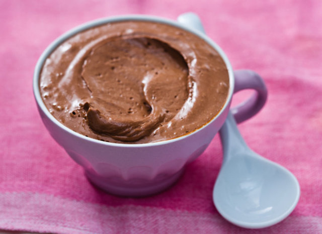 Chocolate Mousse Pudding: Çikolatalı mus