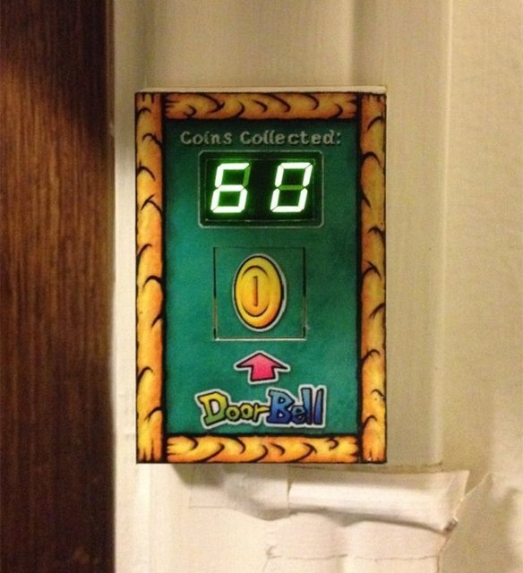 Oyun temalı kapı zili