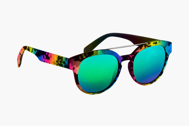 Retro piksel güneş gözlükleri