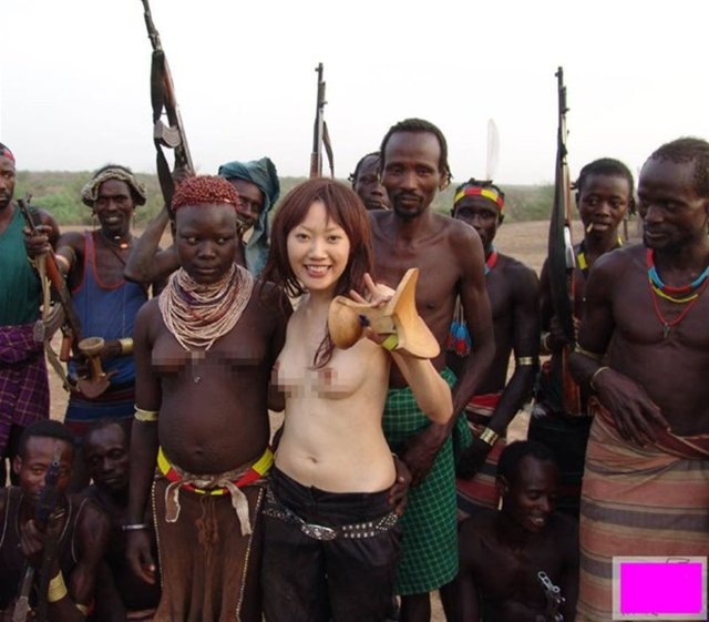 Afrikaner Mopse Bikini Gruppensex