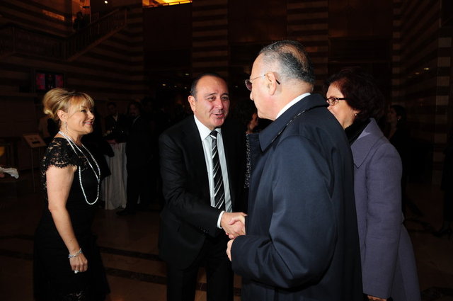 DEMET SABANCI ÇETİNDOĞAN, ÖMER SABANCI, EKMELEDDİN İHSANOĞLU