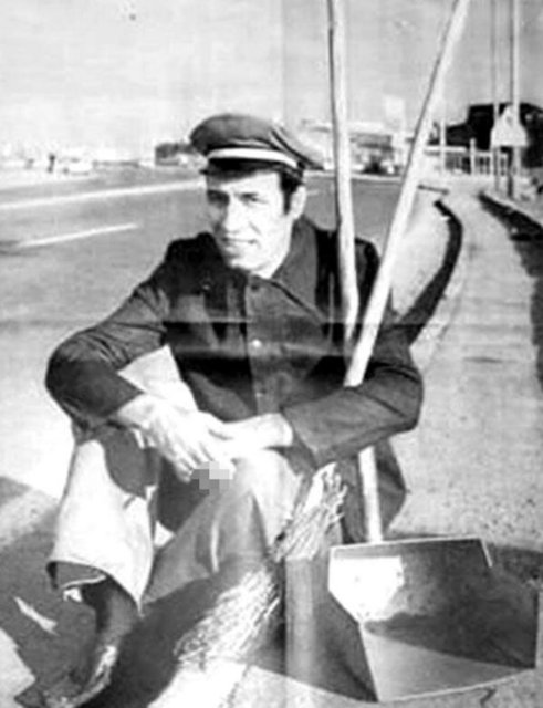 "Çöpçüler Kralı" filmi setinden bir kare...