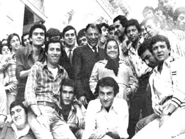 Hababam Sınıfı set hatırası...