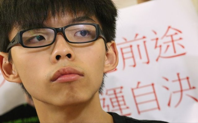 3. Joshua Wong  - Hong Kong'ta düzenlenen demokrasi protestolarının simge yüzü haline gelen öğrenci-aktivist Wong henüz 18 yaşında.