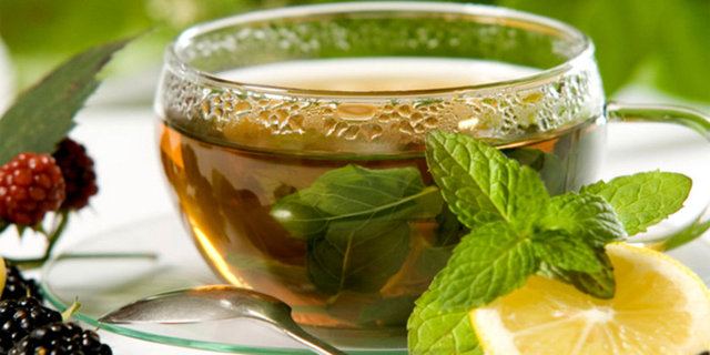 Sıvı tüketimini arttırın, bitki çayları için.