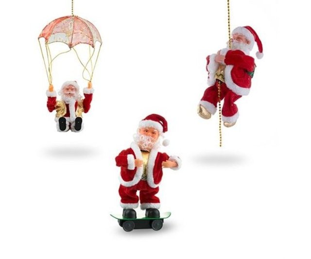 Noel babanın en eğlenceli hallerini anlatan 3'lü biblo seti, Buldum Buldum 29.90 TL.