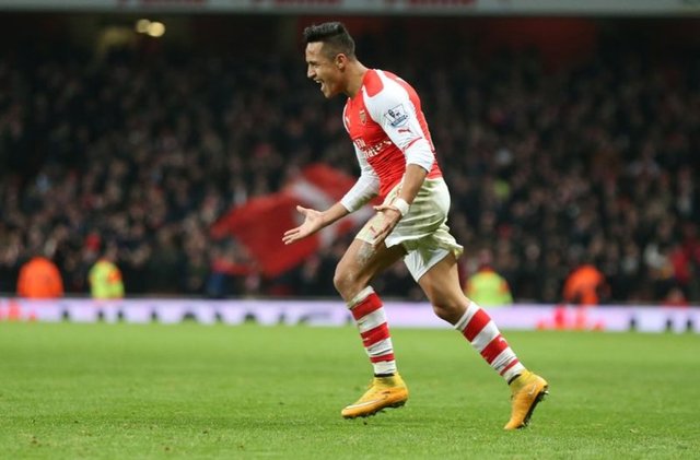 - 34. Alexis Sanchez