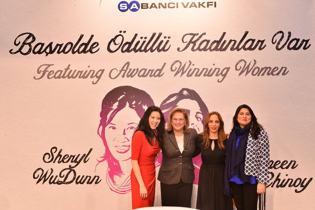 SHERLY WUDUNN, GÜLER SABANCI, SERTAP ERENER, SHARMEEN OBAID CHINOY