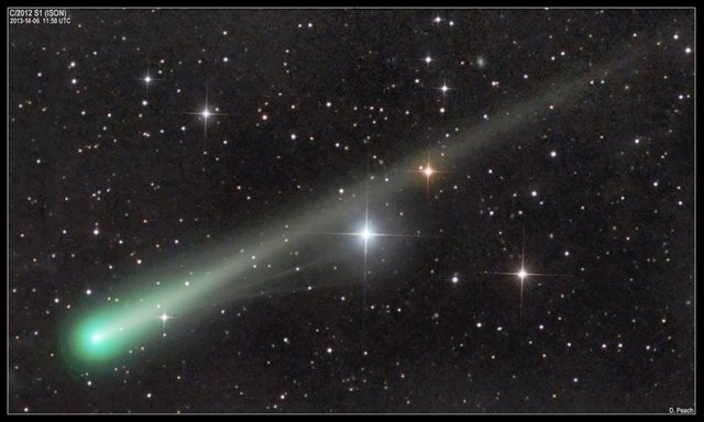 ISON kuyrukluyıldızı saatte 1 milyon km hızla Güneş'i teğet geçecekti ama başaramadı. Asrın kuyruklu yıldızı olarak nitelendirilen ISON'u Güneş yuttu.