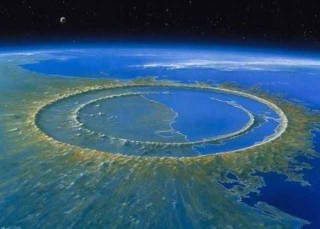 Meksika'da bulunan Chicxulub Krateri, 170 km çapa sahip olup, dünyanın en büyük meteor krateridir.